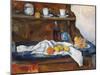 The Buffet, 1877 (Oil on Canvas)-Paul Cezanne-Mounted Giclee Print