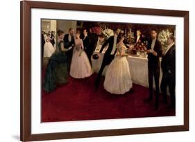 The Buffet, 1884-Jean Louis Forain-Framed Giclee Print
