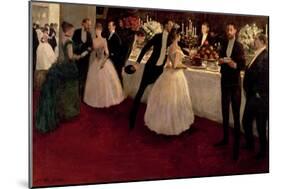 The Buffet, 1884-Jean Louis Forain-Mounted Giclee Print