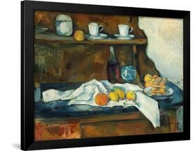 The Buffet-Paul Cézanne-Framed Giclee Print