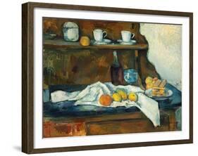The Buffet-Paul Cézanne-Framed Giclee Print