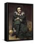 The Buffoon Calabacillas-Diego Velazquez-Framed Stretched Canvas