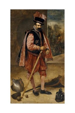 'The Buffoon called "Juan de Austria", ca. 1632' Giclee Print - Diego