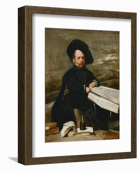 The Buffoon Diego De Acedo, the Cousin, Ca. 1644-Diego Velazquez-Framed Giclee Print