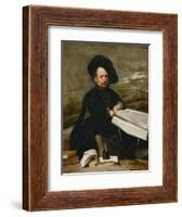 The Buffoon Diego De Acedo, the Cousin, Ca. 1644-Diego Velazquez-Framed Giclee Print