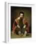 The Buffoon Sebastian De Morra, 1643-1649-Diego Velazquez-Framed Giclee Print