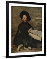 'The Buffoon with books', c1644 (1939)-Diego Velasquez-Framed Giclee Print