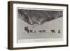 The Buffs Crossing the Lowari Pass-null-Framed Giclee Print