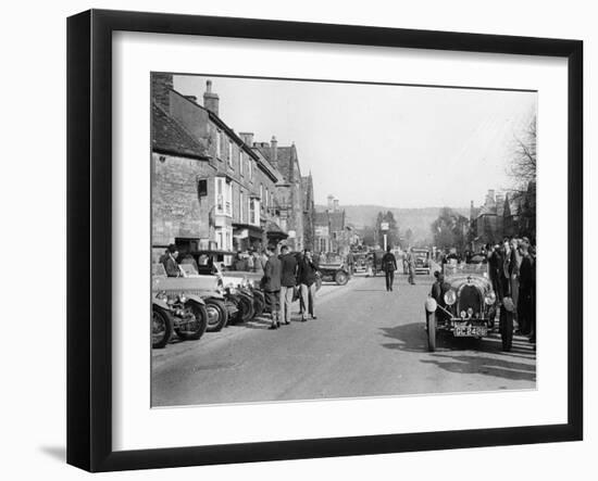 The Bugatti Owners Club at Broadway, Hereford and Worcester-null-Framed Photographic Print