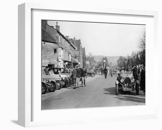 The Bugatti Owners Club at Broadway, Hereford and Worcester-null-Framed Photographic Print