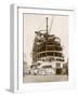 The Building and Construction of Broadcasting House in Langham Place, London, England-null-Framed Photographic Print