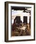 The Building of Stonehenge, an Imagined in 1978-Arthur Ranson-Framed Giclee Print