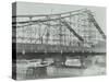 The Building of the New Chelsea Bridge, London, 1937-null-Stretched Canvas