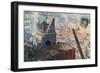 The Building of the Panama Canal, 1912-null-Framed Giclee Print