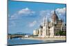 The Building of the Parliament in Budapest, Hungary-mazzzur-Mounted Photographic Print