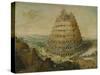 The Building of the Tower of Babel, 1568-Lucas van Valckenborch-Stretched Canvas