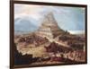 The Building of the Tower of Babel, 16th Century-null-Framed Giclee Print