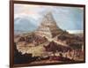 The Building of the Tower of Babel, 16th Century-null-Framed Giclee Print