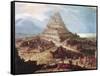 The Building of the Tower of Babel, 16th Century-null-Framed Stretched Canvas