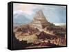 The Building of the Tower of Babel, 16th Century-null-Framed Stretched Canvas