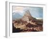 The Building of the Tower of Babel, 16th Century-null-Framed Giclee Print