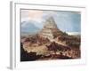 The Building of the Tower of Babel, 16th Century-null-Framed Giclee Print