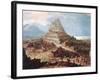 The Building of the Tower of Babel, 16th Century-null-Framed Giclee Print