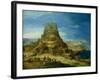 The Building of the Tower of Babel-Hendrick Van Cleve-Framed Giclee Print