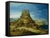 The Building of the Tower of Babel-Hendrick Van Cleve-Framed Stretched Canvas