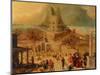 The Building of the Tower of Babel-Hendrick Van Cleve-Mounted Giclee Print
