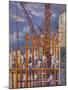 The Building Sites of Paris-Maximilien Luce-Mounted Giclee Print