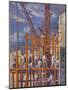 The Building Sites of Paris-Maximilien Luce-Mounted Giclee Print