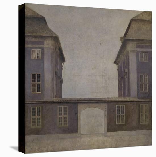 The Buildings of the Asiatic Company, Seen From St. Annæ Gade, 1902-Vilhelm Hammershoi-Stretched Canvas