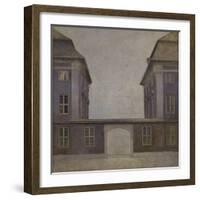 The Buildings of the Asiatic Company, Seen From St. Annæ Gade, 1902-Vilhelm Hammershoi-Framed Giclee Print