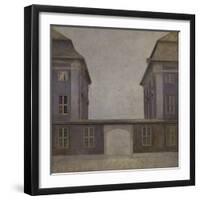 The Buildings of the Asiatic Company, Seen From St. Annæ Gade, 1902-Vilhelm Hammershoi-Framed Giclee Print