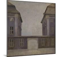 The Buildings of the Asiatic Company, Seen From St. Annæ Gade, 1902-Vilhelm Hammershoi-Mounted Giclee Print