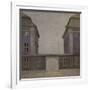 The Buildings of the Asiatic Company, Seen From St. Annæ Gade, 1902-Vilhelm Hammershoi-Framed Giclee Print