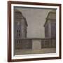 The Buildings of the Asiatic Company, Seen From St. Annæ Gade, 1902-Vilhelm Hammershoi-Framed Giclee Print