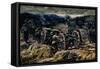 The Bulgarian Artillery Moving Towards Gurguliat, Serbian-Bulgarian War, Bulgaria-null-Framed Stretched Canvas