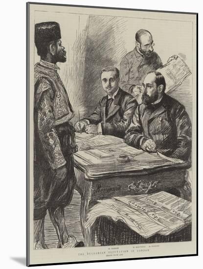 The Bulgarian Deputation in London-Charles Paul Renouard-Mounted Giclee Print