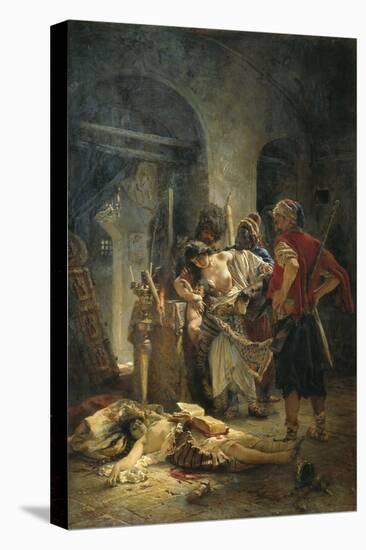 The Bulgarian Martyresses, 1877-Konstantin Yegorovich Makovsky-Stretched Canvas