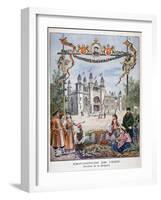 The Bulgarian Pavilion at the Universal Exhibition of 1900, Paris, 1900-null-Framed Giclee Print