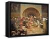 The Bulgarian Tsar Simeon (The Cycle the Slav Epi)-Alphonse Mucha-Framed Stretched Canvas