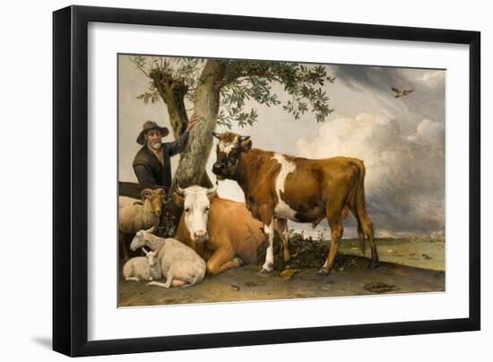 The Bull, 1647-Paulus Potter-Framed Giclee Print