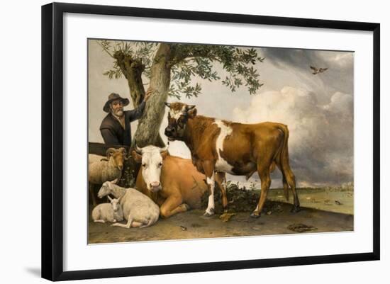 The Bull, 1647-Paulus Potter-Framed Giclee Print