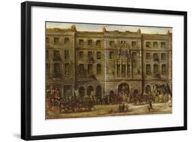 The Bull and Mouth, Aldersgate Street, City, London-J.C. Maggs-Framed Giclee Print