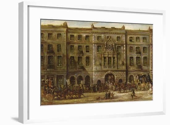 The Bull and Mouth, Aldersgate Street, City, London-J.C. Maggs-Framed Giclee Print