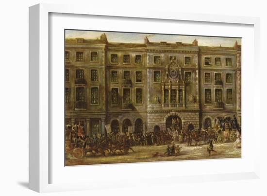 The Bull and Mouth, Aldersgate Street, City, London-J.C. Maggs-Framed Giclee Print