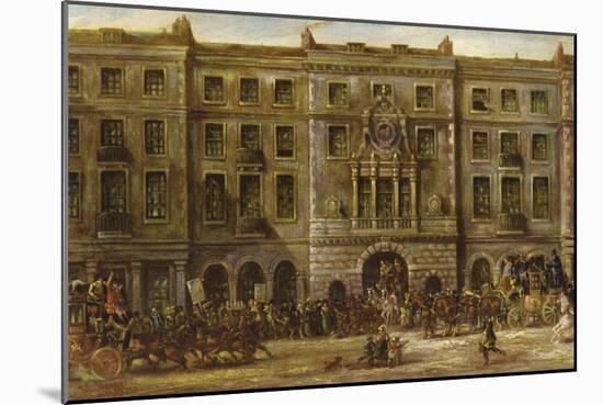 The Bull and Mouth, Aldersgate Street, City, London-J.C. Maggs-Mounted Giclee Print