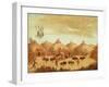 The Bull Dance-George Catlin-Framed Giclee Print